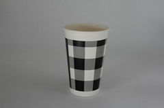 22oz disposable cups and kraft paper cup