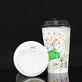 7oz Pla Coated Paper Hot Water Cup 5