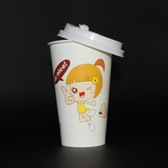 Wholesales kraft paper cup 600ml ice cream cup paper cup