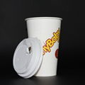 Wholesales kraft paper cup 600ml ice cream cup paper cup 4