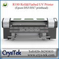 CrysTek CT-R180 Xenons roll and flatbed hybird uv printer 2