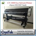 CrysTek CT-1800 eco solvent printer with Epson dx5/dx7 printhead 2