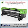 CrysTek CT-X8126 xenons large format printer with Epson dx5/dx7 printhead 3