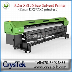 CrysTek CT-X8126 xenons large format printer with Epson dx5/dx7 printhead