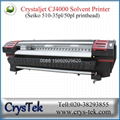 CrysTek CJ4000 Crystaljet large format printer with Seiko 510 printhead 1