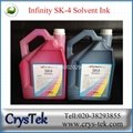 High quality Infinity sk4 solvent ink 1L and 5L packing for Infinity printing  4