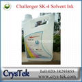 Challenger solvent printer printing ink for seiko 510 35pl head 5