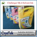 Challenger solvent printer printing ink for seiko 510 35pl head 4