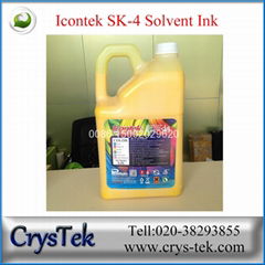 Icontek tinta Seiko 35pl solvent printing ink Icontek printer