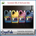 Icontek tinta Seiko 35pl solvent printing ink Icontek printer 5