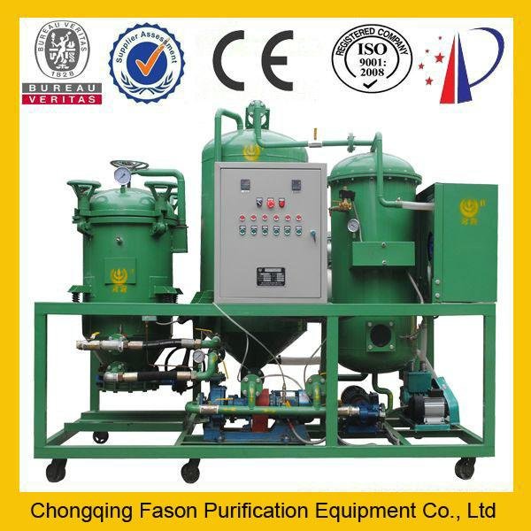 DTS High degree of purification vacuum transformer oil recycling machine 