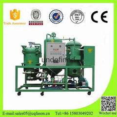 Power-saving waste oil refine system