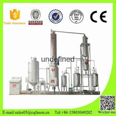 Easy to handle waste truck oil refine machine