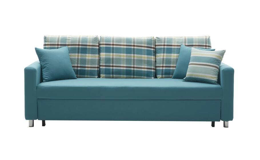 living room fabric sofa bed with storage VV988 Green (China