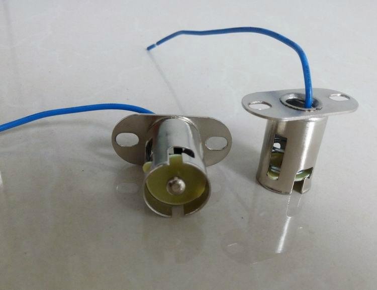 B15S socket B15S flat foot holder lamp adapter 3