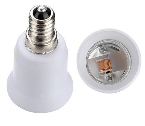 E14 to E27 lamp converter adapter CE ROHS approved 2