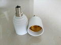 E14 to E27 lamp converter adapter CE ROHS approved 3