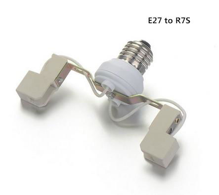 E27 to R7S lamp converter adapter 1