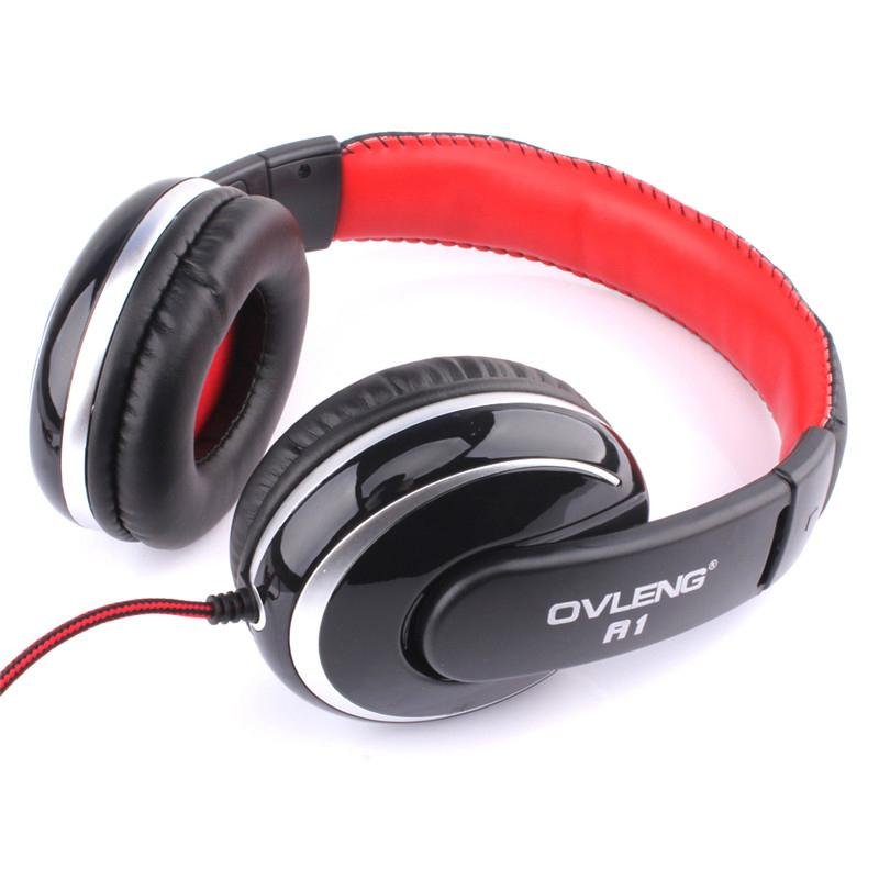 Original OVLENG A1 Stereo Earphone Wired Head Phone Head-mounted Surrounding  5