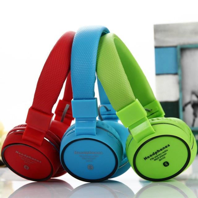 Fashion Bluetooth headphone Wireless Headset Stereo Deep Bass Headphones 3