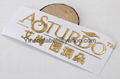 Soft PVC label 3D Metal label  Adhesive