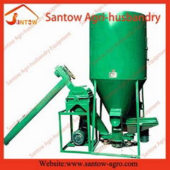 poultry feed mill crushing mixing machine