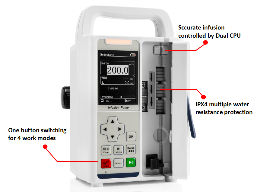 Hight quality infusion pump medical pump  2