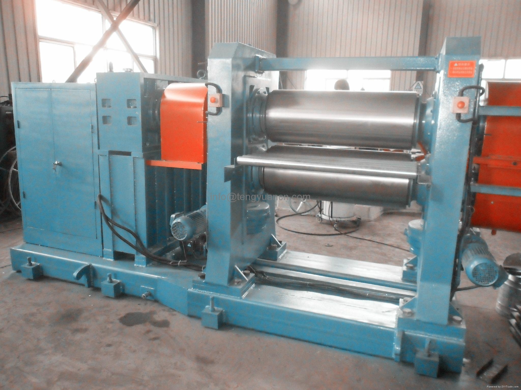 2 roller calender XY2I 450X1500 Tengyuan (China Manufacturer