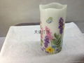 花樣水貼紙蠟燭燈 5