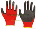 Latex coated nyloyn safety gloves 3