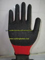 Latex coated nyloyn safety gloves 5