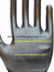 nitrile coated nitrile safety glove