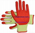 21cotton yarn wrikle safety gloves 2