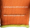 21cotton yarn wrikle safety gloves 4