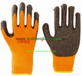 21cotton yarn wrikle safety gloves 2