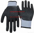 21cotton yarn wrikle safety gloves 1