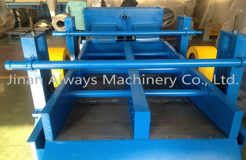 Vibrating screen pulping equipment