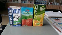 Milk and juice packaging
