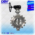 Lug CF8 Triple Offset Butterfly Valve