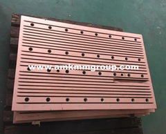 Copper mould plate for slab caster