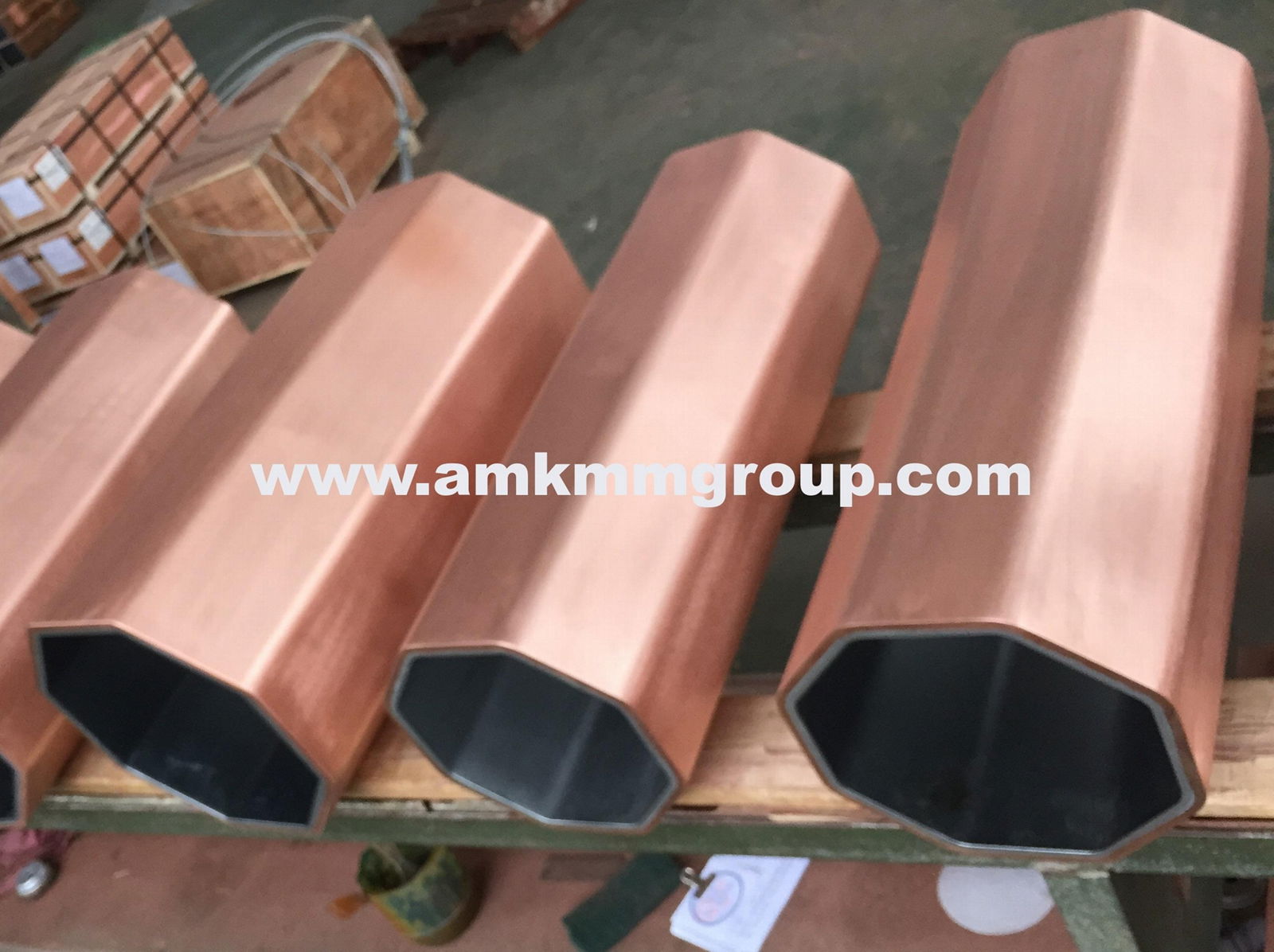 Parabolic copper mould tube 3