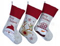 Customized Christmas stocking 1