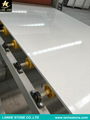 Pure White Quartz Stone Slabs for Countertop Vanity Top 2