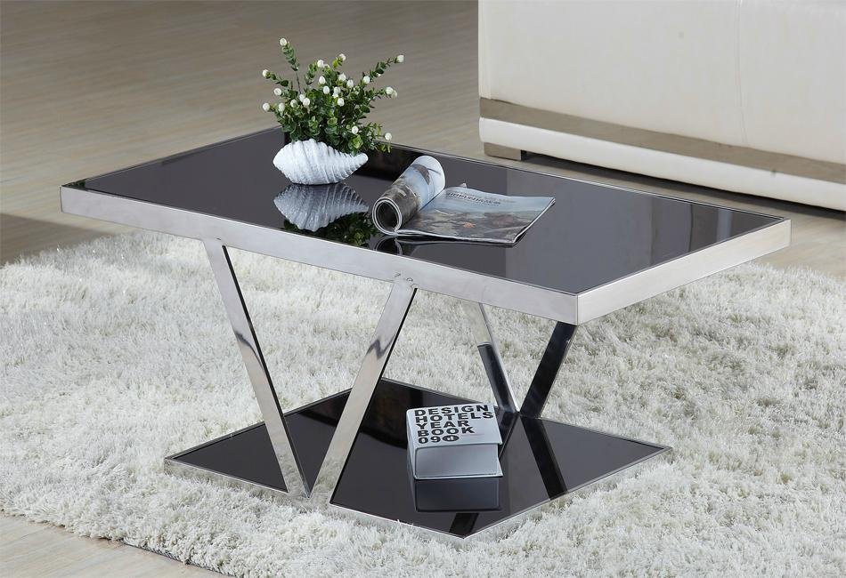 office center glass table