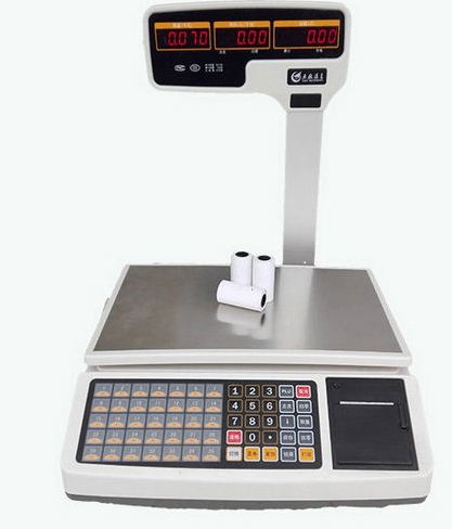 China factory cash register scale with inner pinter