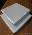 Aluminum metal clip in ceiling panel