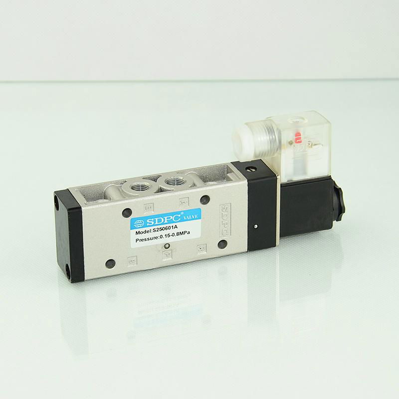 2 position 5 way pneumatic solenoid control valve 2