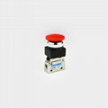 mushroom button mechanical valve, pneumatic control valve 5