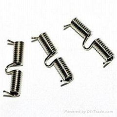 Precision double torsion springs for