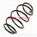 customized high quality black compression springs 2